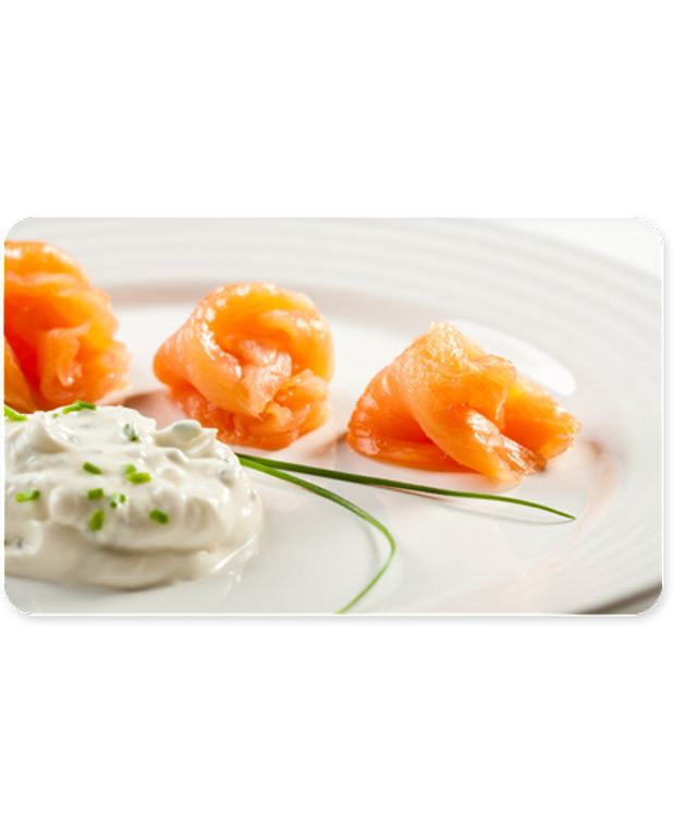 Assiettes de saumon fumé au raifort pour 4 personnes Recettes Elle à