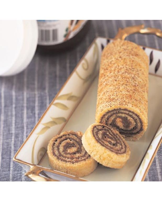 Gâteau roulé à l\u0027orange et au Nutella®