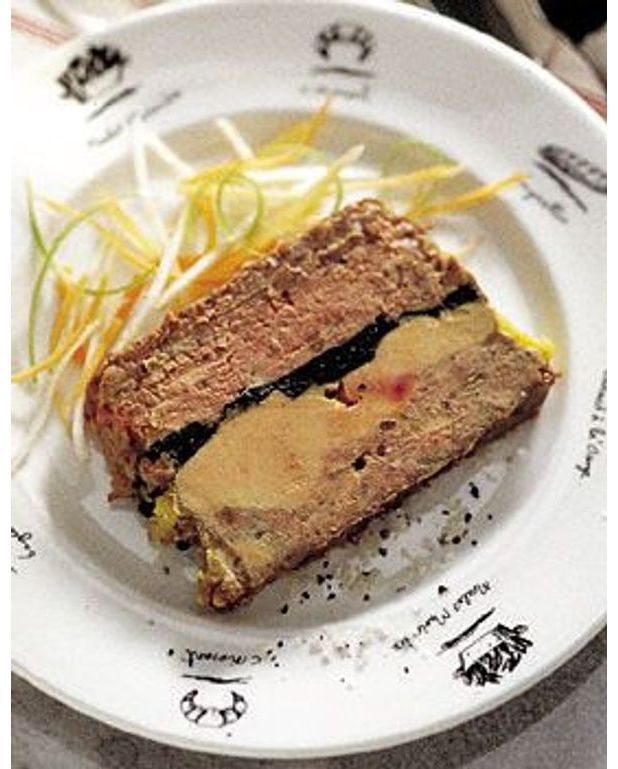 Pâté de canard truffé au foie gras pour 4 personnes Recettes Elle à Table