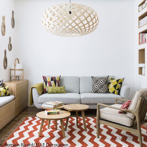 Visite en 3d d'un appartement malin de 40 m² elle décoration 3d salone maroc