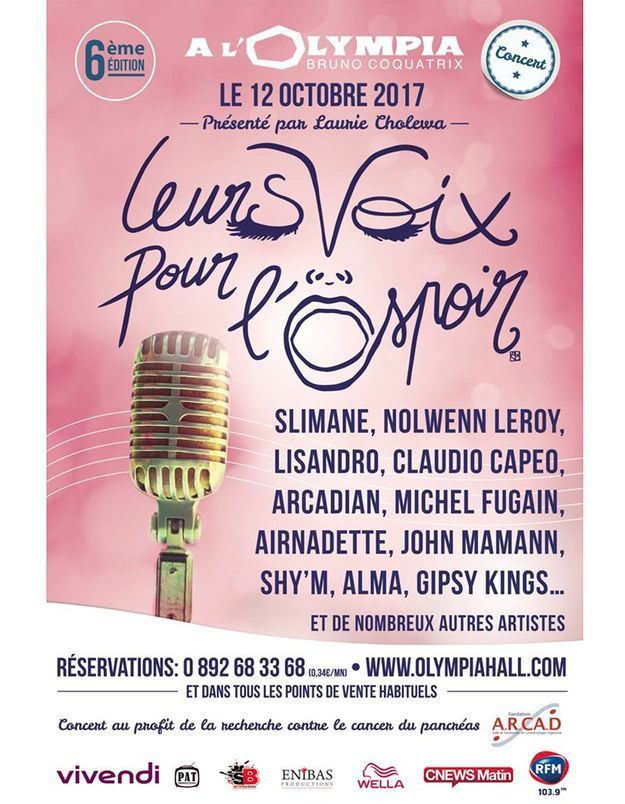 On joint nos voix à celles de Slimane et Nolwenn pour la recherche contre le cancer
