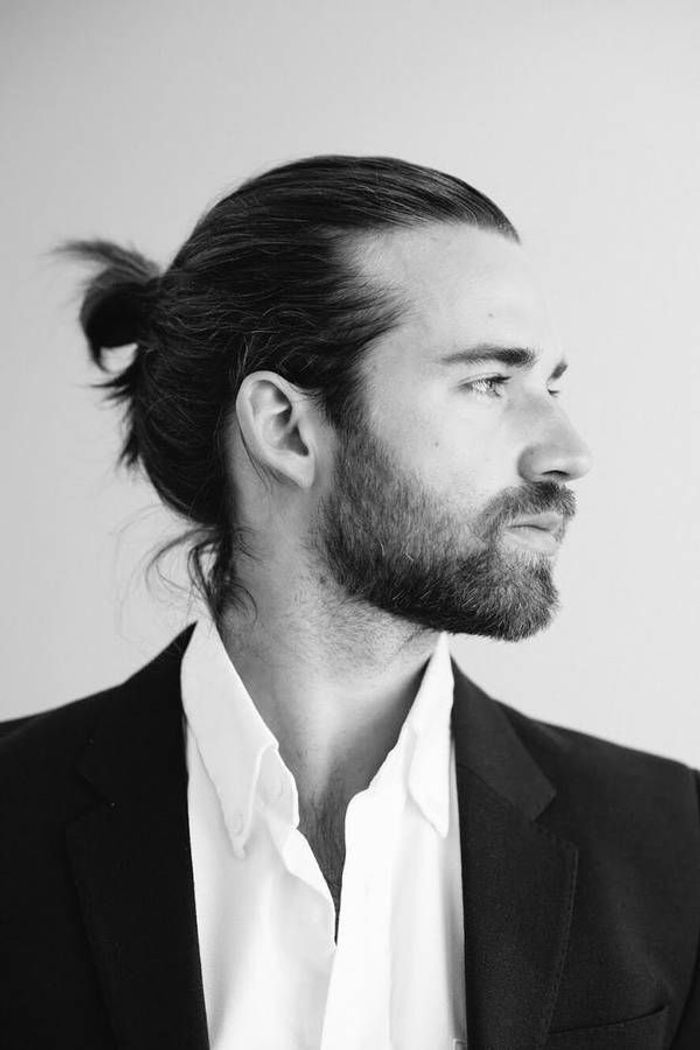 Chignon pour homme