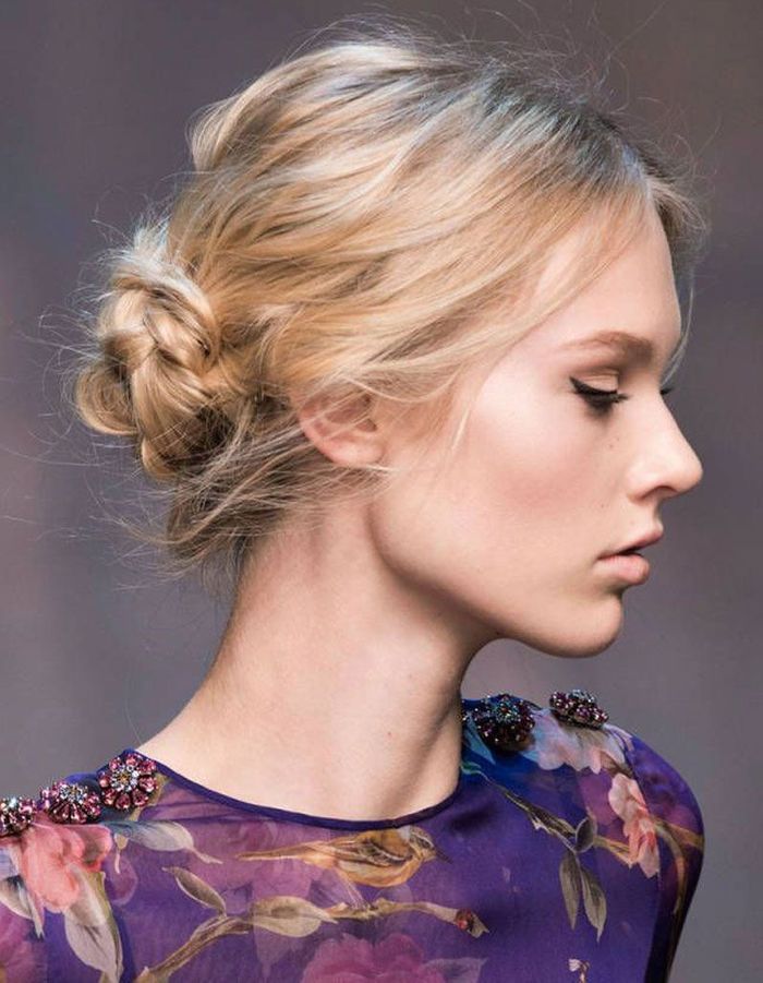 Chignon flou