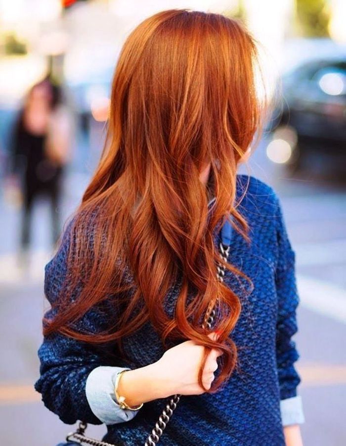 coupe cheveux long roux