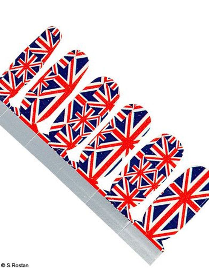 Beaute shopping teandance maquillage look anglais 7 ongles union jack