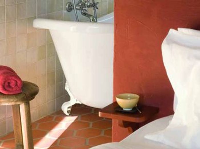 Une chambre avec salle de bains, un rêve de bien être elle ... De bains Chambre salle décor