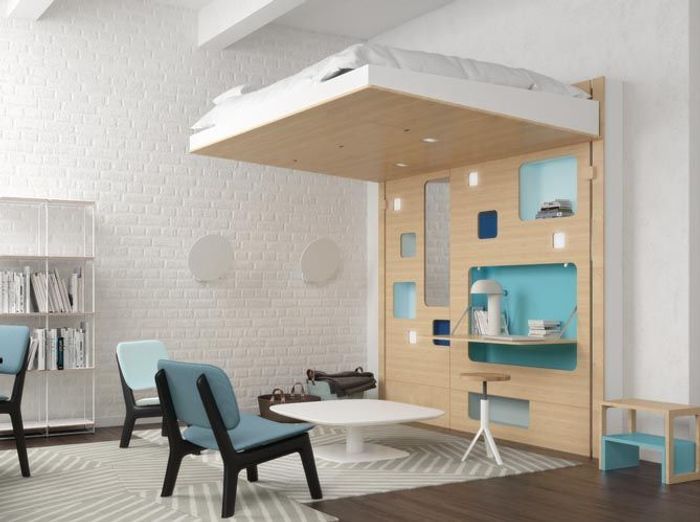 60 lits mezzanine pour gagner de la place elle décoration Désign Lit Chambre