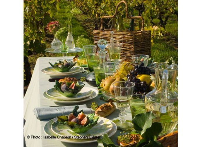 Une déco de table estivale ! elle décoration