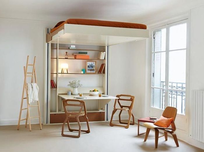 Studio : nos 30 idées de rangements bien pensés elle décoration Petit idées Salon