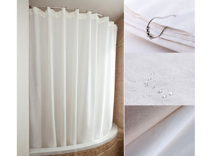 Rideau de douche : 15 rideaux de douche pour une salle de bains ... Rideaux Graphiques inspiration