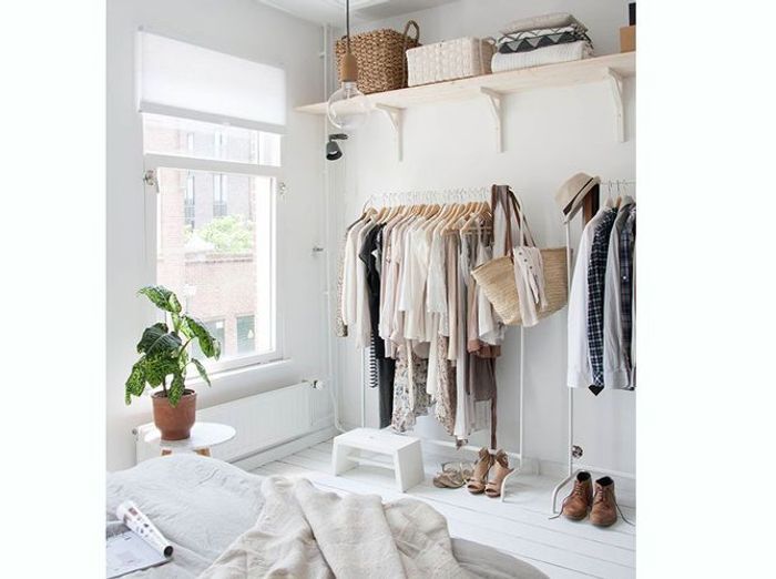 15 idées de dressings pour un petit appartement elle décoration Dressing idées Chambre