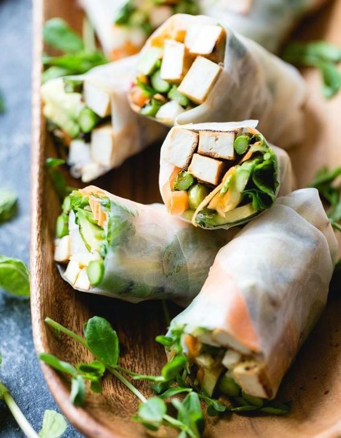 Rouleau De Printemps Vegetarien