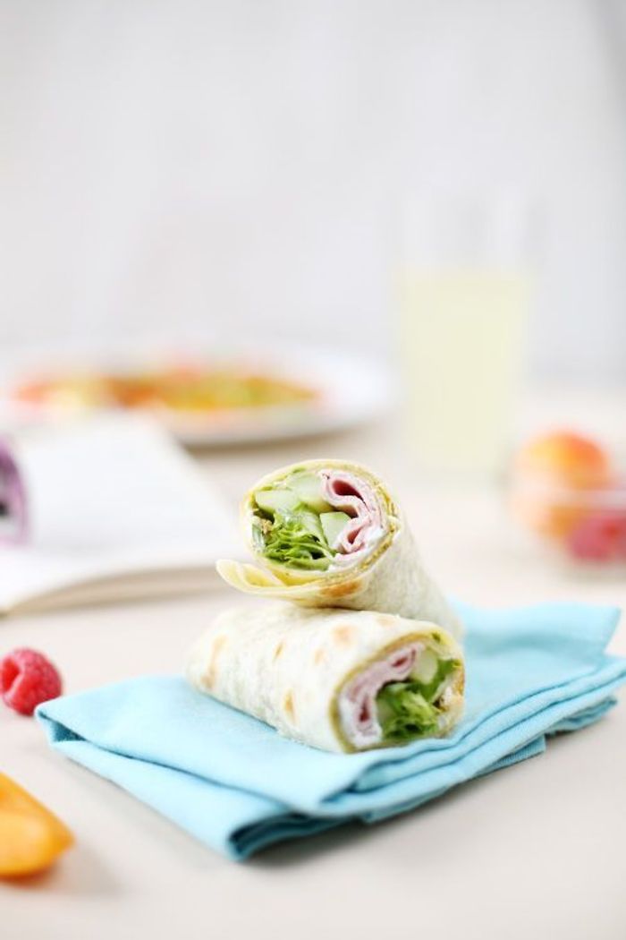Wrap apéro jambon