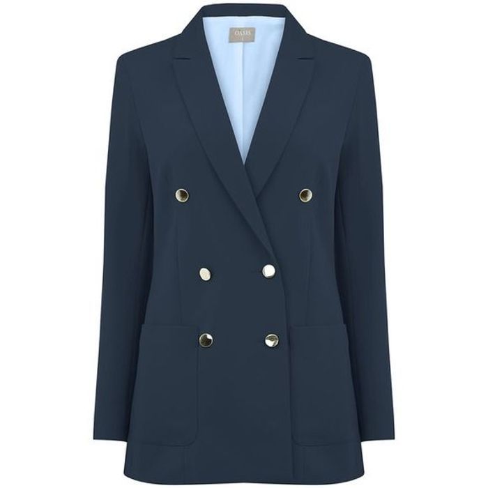 Blazer bleu Oasis Oh le joli blazer ! Elle