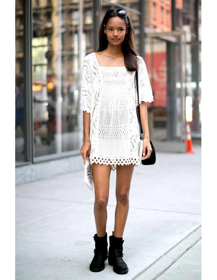 bottines motardes lacets