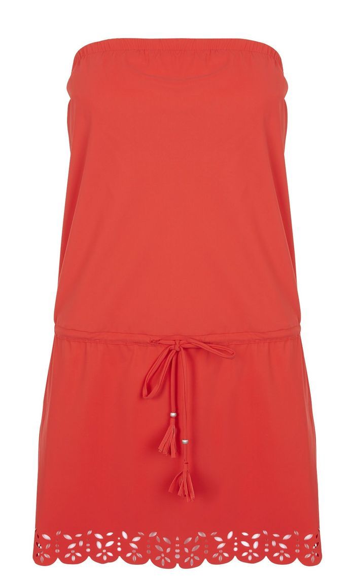 Robe bustier plage Banana Moon On joue des épaules en robe bustier Elle