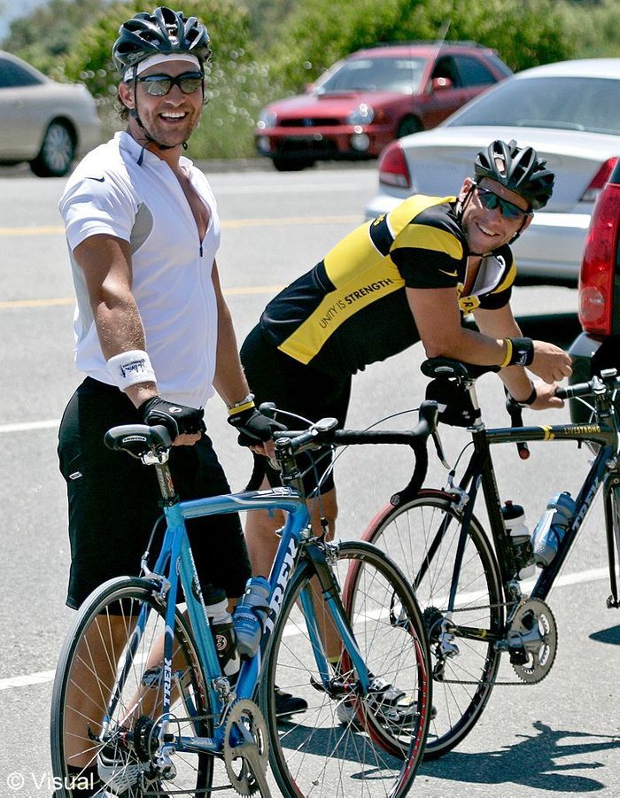 Matthew McConaughey et Lance Armstrong Stars on ne les imaginait